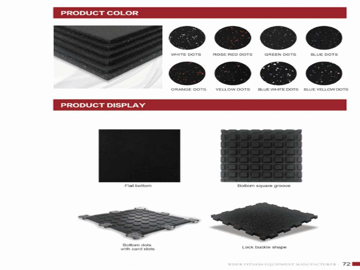 Gym flooring project case 12