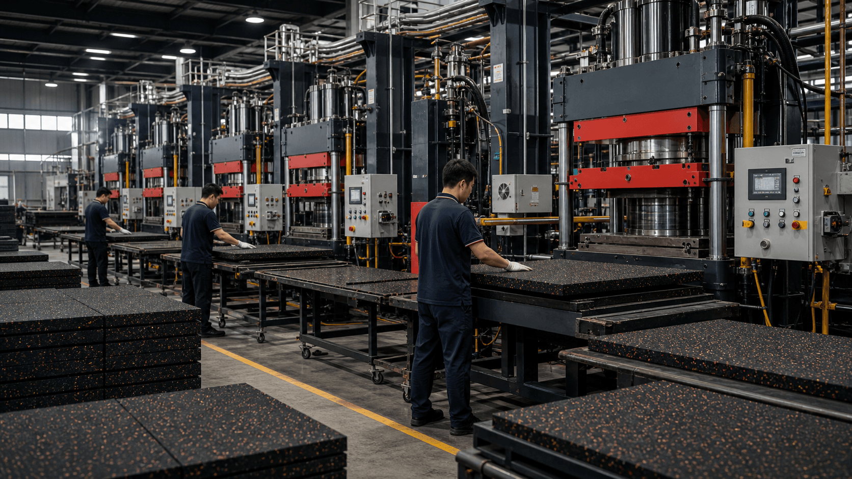 Hydraulic Hot Press Line