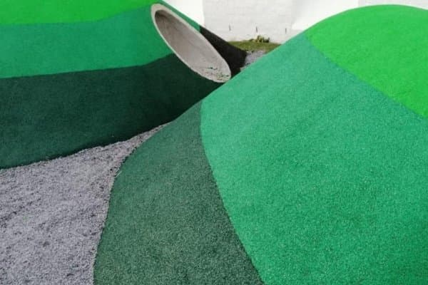 South Africa EPDM Wetpour Playground Project gym flooring project photo