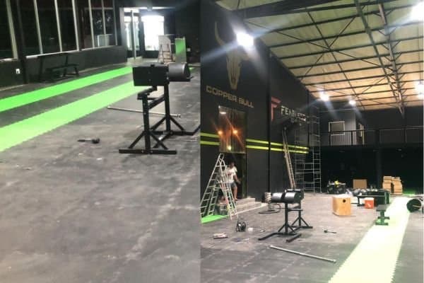 South Africa Multi-Location Gym Flooring Project gym flooring project photo