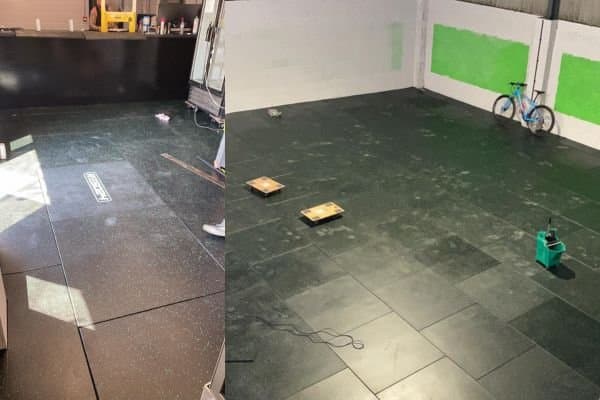 UK CrossFit Gym Flooring Project gym flooring project photo