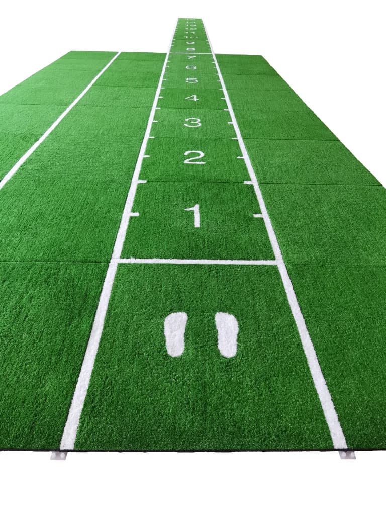 Gym Rubber Grass Tile Produktbild des Bodenbelags