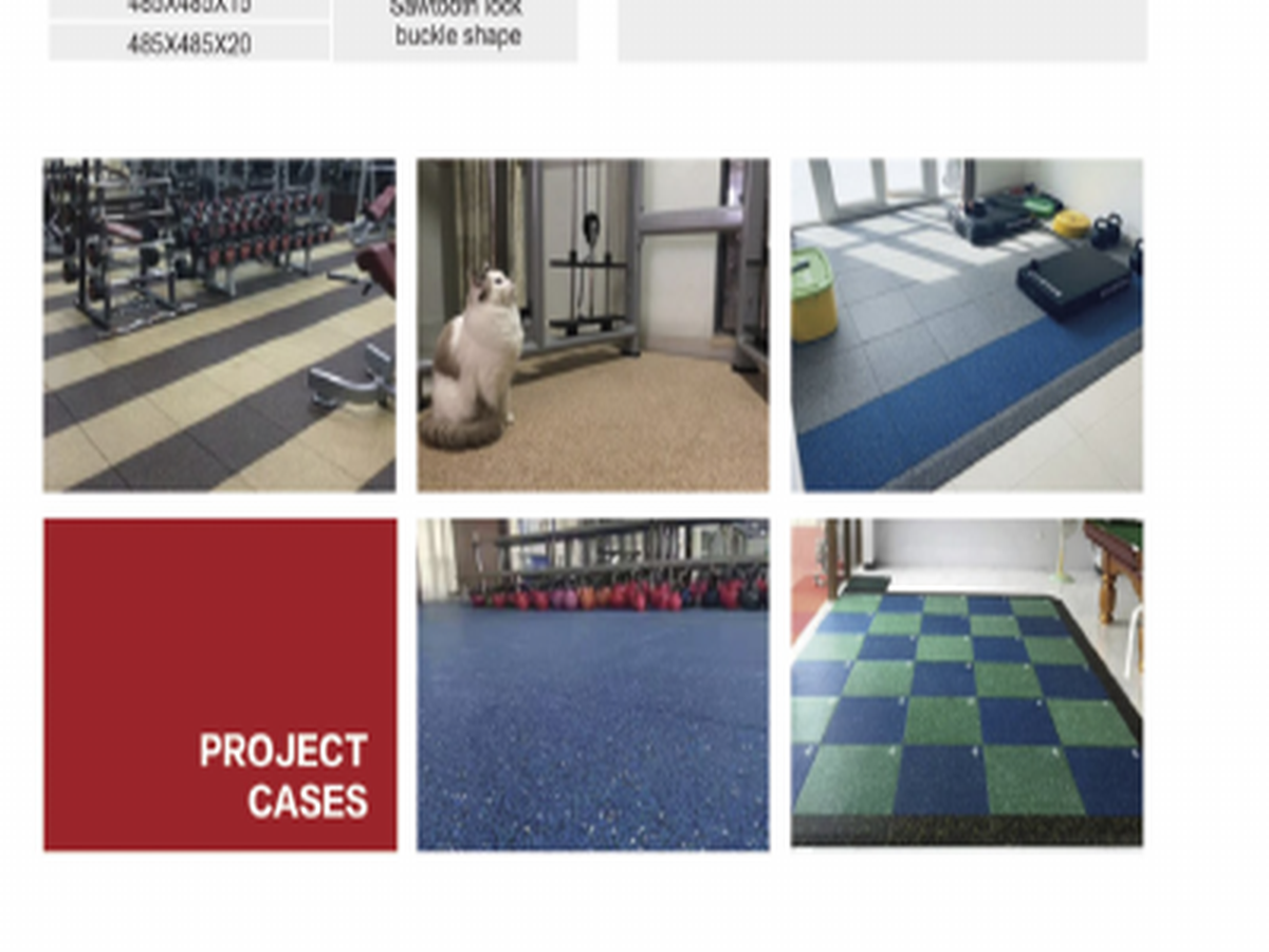 Gym flooring project case 11