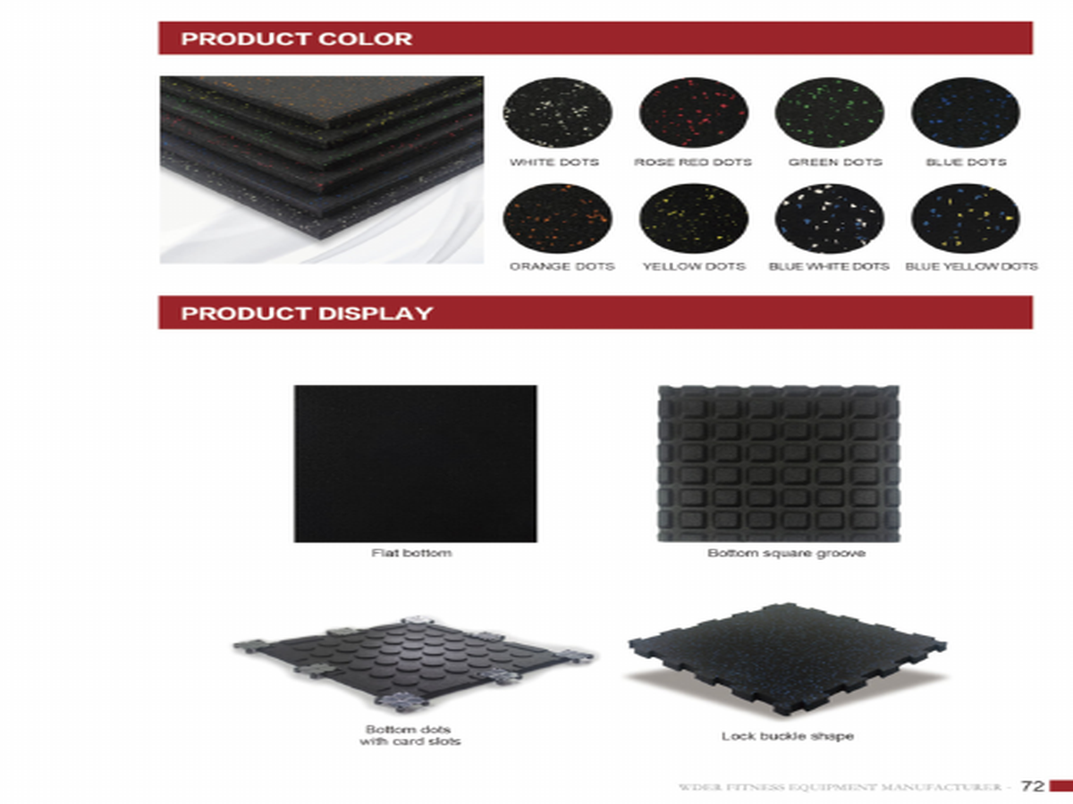 Gym flooring project case 12