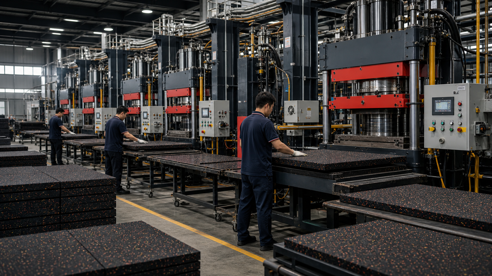 Hydraulic Hot Press Line