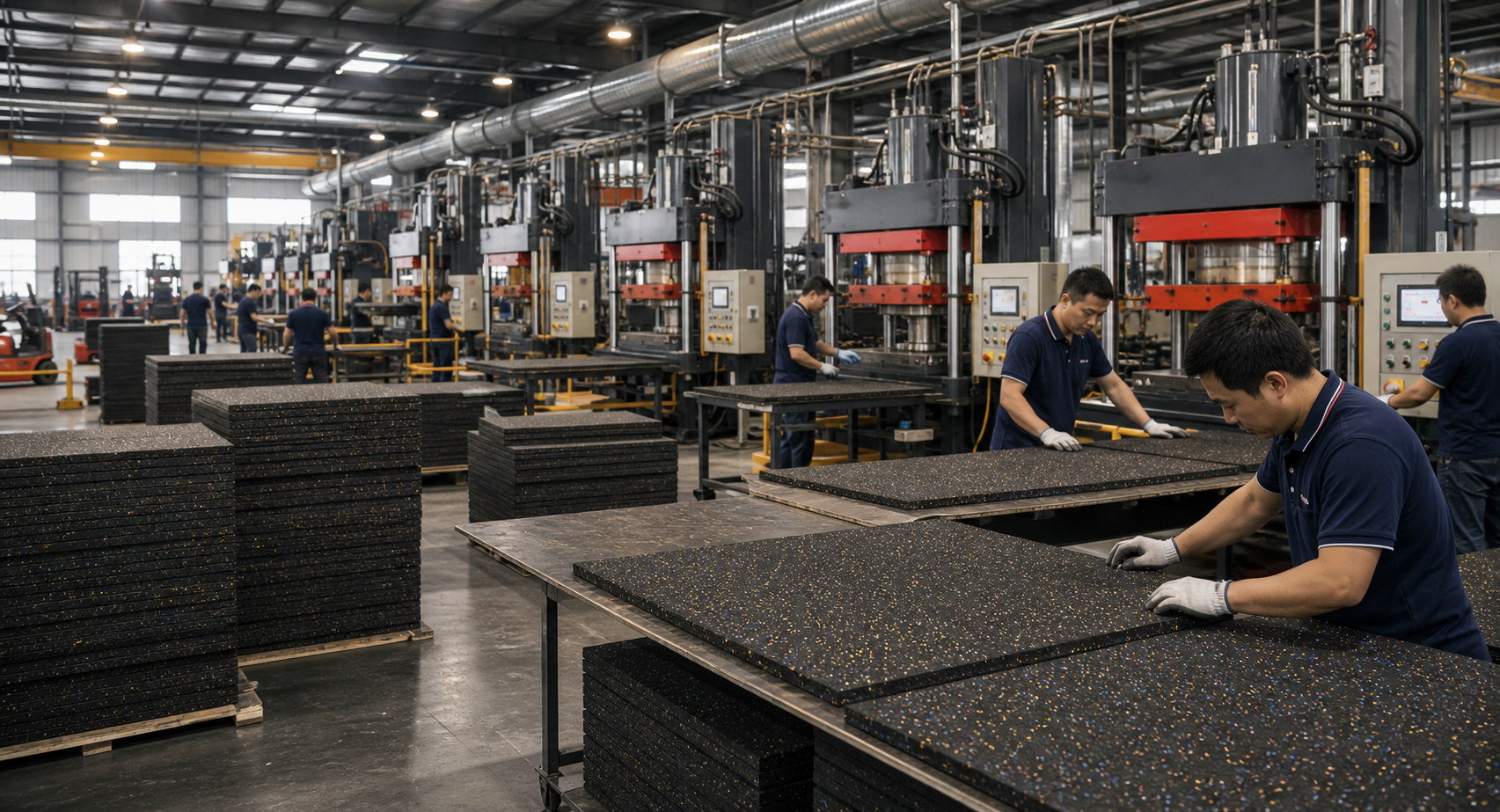Gym flooring case study references